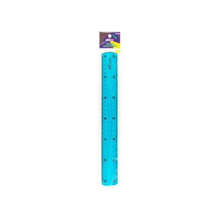 Linijka elastyczna 30 cm Strigo niebieski