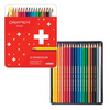 Kredki Caran d`Ache Swisscolor 18 kolorów metalowe opakowanie