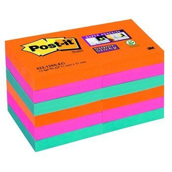Karteczki samoprzylepne 47x47mm Post-it Super Sticky paleta bangkok