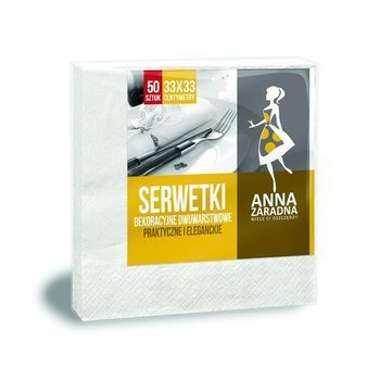 Serwetki Anna Zaradna 50 sztuk biały