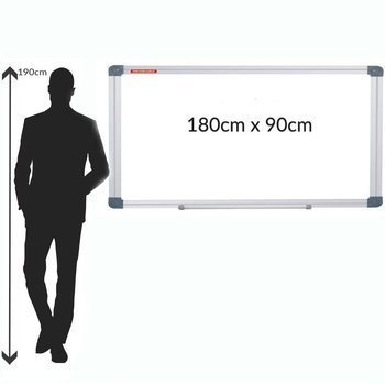 Tablica magnetyczna 180x90 cm Classic Memobe