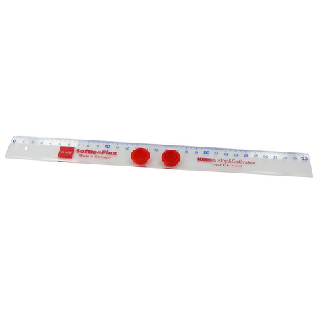 Linijka 30 cm Stop&Go Kum