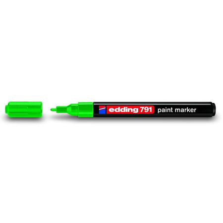 Marker lakierowy Edding końcówka okrągła 1-2mm zielony