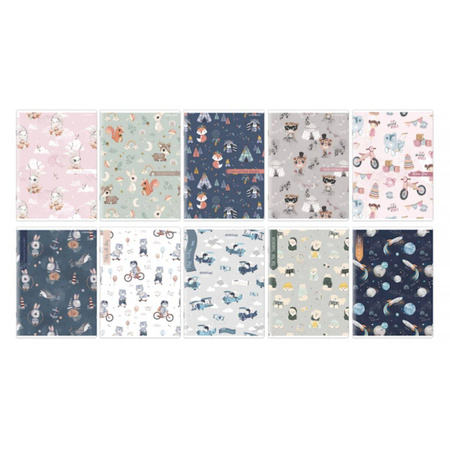 Zeszyt A5 w kolorową kratke 16 kartek Megamix Top 2000