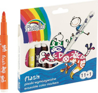 Piaski Flash wymazywalne Fiorello 12 kolorów