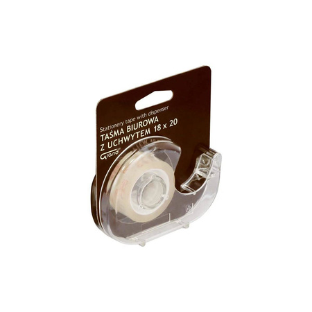 Taśma biurowa Grand z dyspenserem 18m x 20mm