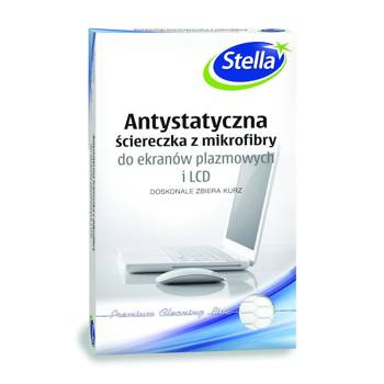 Ściereczka z mikrofibry do ekranów plazmowych Stella