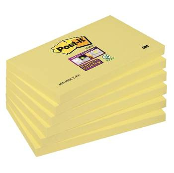 Karteczki samoprzylepne 127x76mm Post-it Super Sticky 655-S