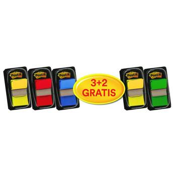Zakładki indeksujące Post-it 3M 25x43mm 5x50 kolorów