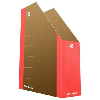 Pojemnik na dokumenty A4 kartonowy 50mm Donau Life pomarańczowy
