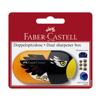 Temperówka z gumką Faber Castell Animal/Trend