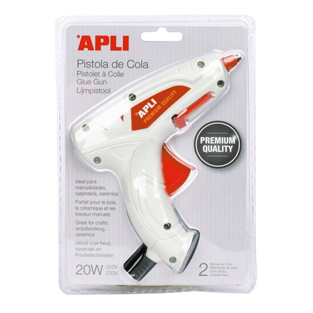 Pistolet do kleju termotopliwego Apli 20w