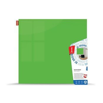 Tablica magnetyczna szklana 60x40 cm Memoboards zielony