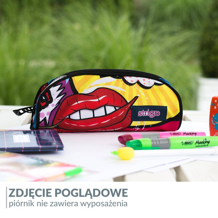 Piórnik saszetka Strigo Comic PCS1