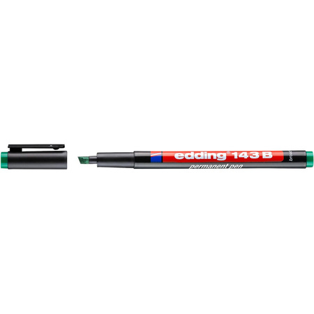 Foliopis Edding OHP - rozmiar B 1-3 mm końcówka ścięta zielony