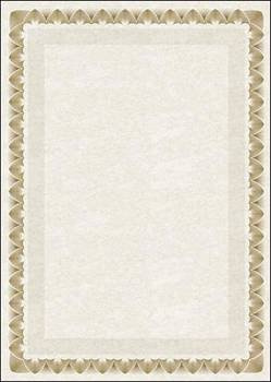 Papier do dyplomów A4 170g złote arkady Argo