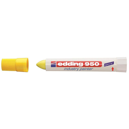 Marker przemysłowy Edding farba w paście 10mm żółty