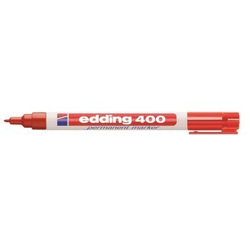 Marker permanentny Edding 400 1mm czerwony