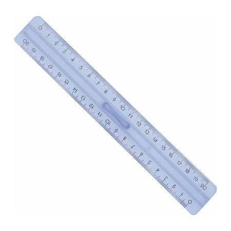 Linijka 20 cm podwójna Pratel