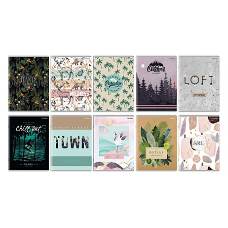 Zeszyt A5 w kratkę z marginesem 60 kartek Megamix Top 2000