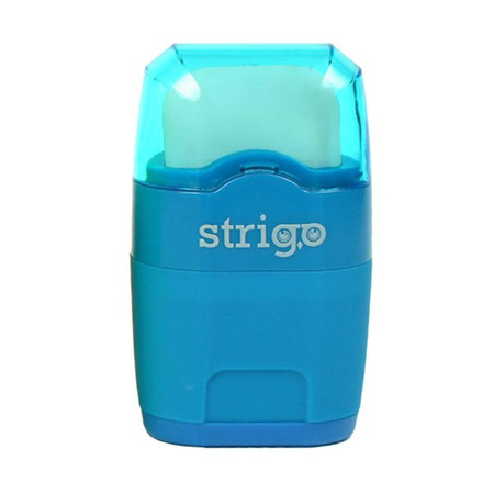 Temperówka z gumką podwójna Strigo