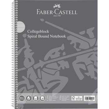 Kołonotatnik A4 80 kartek linia Faber Castell
