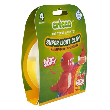 Masa piankowa Cricco zestaw mini 30g Dinozaury
