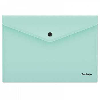 Teczka kopertowa na zatrzask Berlingo A4 miętowy