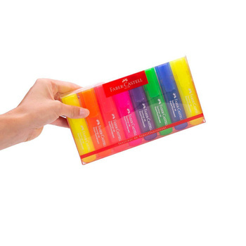 Zakreślacze Faber Castell Textliner 1546 8 sztuk