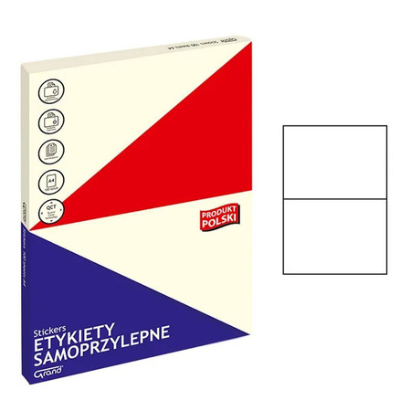 Etykiety samoprzylepne Grand 210x148 mm