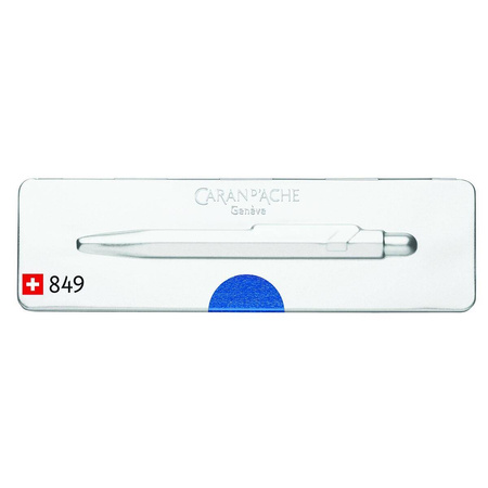 Długopis automatyczny Caran d`Ache 849 w pudełku niebieski
