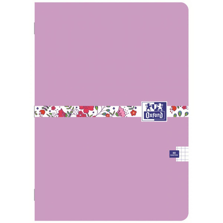 Zeszyt A5 w kratkę 60 kartek Oxford Floral