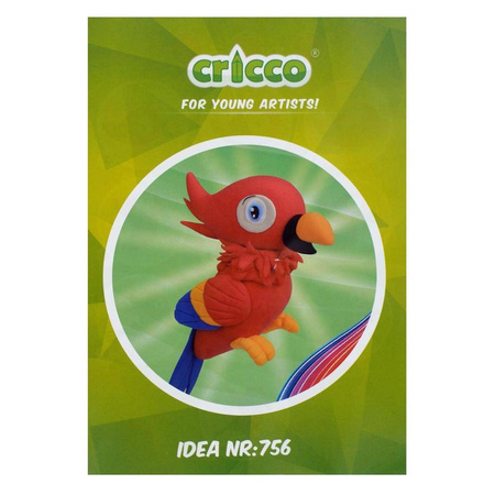 Masa piankowa Cricco zestaw mini 30g papuga pingwin