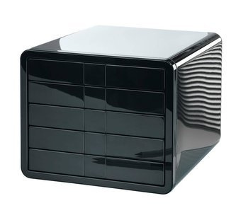Zestaw 5 szufladek Han iBox  czarny