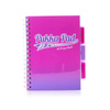 Kołozeszyt A5 w kratkę Pukka Pad Project Book Fusion różowy