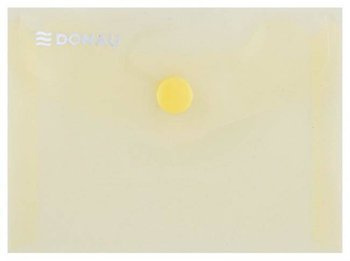 Teczka kopertowa na zatrzask Donau A7 plastikowa żółty