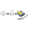 Podajnik do bloczków samoprzylepnych Post-it 3M Kotek+1 bloczek Super Sticky Z-notes gratis