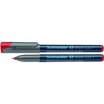 Foliopis permanentny Schneider Maxx 222 F czerwony
