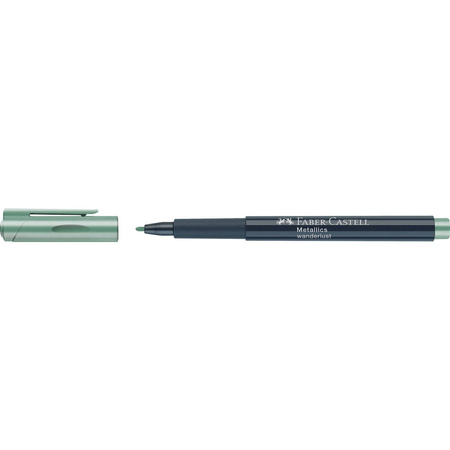 Pisak metaliczny Faber Castell Metallics zielony