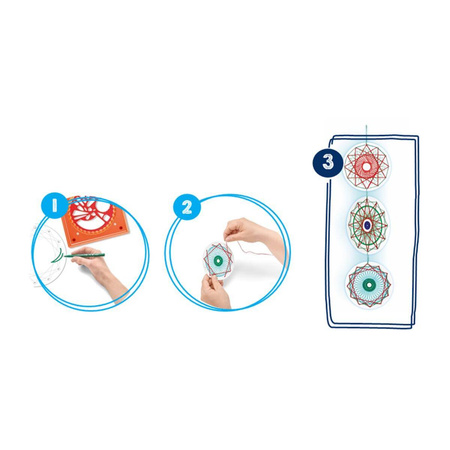 Zestaw kreatywny Maped Spiral do przygotowywania wiszącej dekoracji