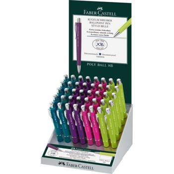 Długopis automatyczny Faber Castell Poly Ball XB 40 sztuk