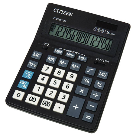 Kalkulator biurowy Citizen CDB1601-BK Business Line 16-cyfrowy