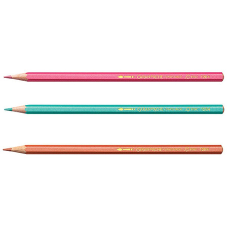 Kredki Caran d`Ache Fancolor Metallic 6 kolorów