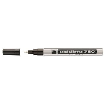 Marker lakierowany Edding 0.8mm czarny