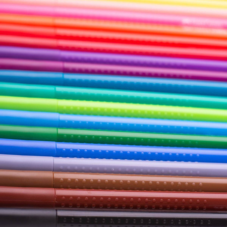 Flamastry Grip Faber Castell 10 kolorów