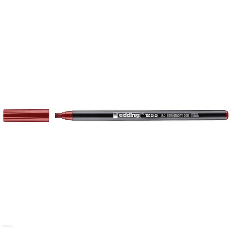Pisak Edding do kaligrafii 3.5mm czerwony
