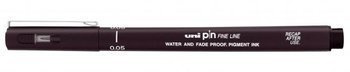 Cienkopis kreślarski Uni PIN-200 0.05mm czarny
