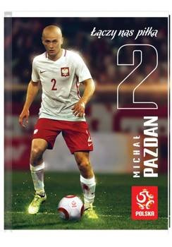 Brulion A6 96 kartek w kratkę PZPN Interdruk