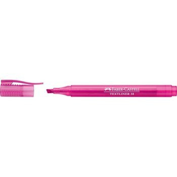 Zakreślacz Faber Castell 38 różowy