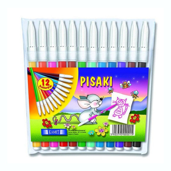 Pisaki Kamet 12 kolorów
